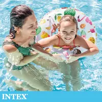 在飛比找PChome24h購物優惠-INTEX 海底世界游泳圈直徑51cm(圖案隨機) (592