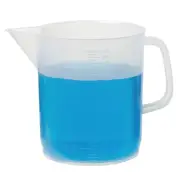 DYNALON 326495-2000 Translucent Plastic Beaker with Handle 2000 mL
