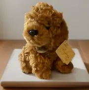 9" Miyoni Brown Poodle Puppy Plush by Aurora