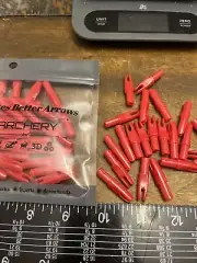 60pcs Arrow Nocks Insert Tips. Arrow Shaft Tails Plastic Archery Bow DIY