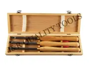 VCT 3pc carbide wood lathe turning chisel tool set with replaceable tips
