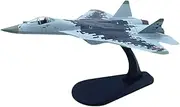 Generic Simulation 1:100 Aircraft Model Collectible Fighter Jet for Living Room Bar