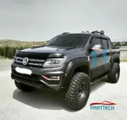 VW AMAROK 2010 2021 Door Cladding 4 PCS Gloss Black