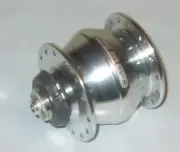 SP Shutter-Precision SV-8-F Dynamo Hub, Folding Bike, 74mm x 9mm QR, 28°