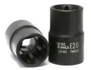 E20 1/2" Drive E-Series Torx-r Impact Sockets 38mm Long T&E Tools 74820