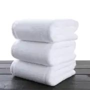 Hotel Cotton Towel Hotel Cotton White Bath Towel Bed And Breakfast Face NEW-