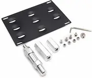 Front Bumper Tow Hook License Plate Mount Bracket, Compatible With Mini Cooper F10 F22 F30 F31 2 3 5 Series ，YC101096