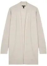 Eileen Fisher Linen-blend Cardigan - Natural - XL (UK 22 / Xxl) XL (UK 22 / XXL)