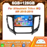 Android 14 For Mitsubishi Triton MQ MR 2015-19 GPS Navi Car Stereo CarPlay 128GB