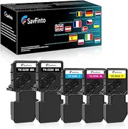 [SavFinto] TK5230 Toner Cartridge Replacement for Kyocera ECOSYS M5521cdw Compatible with Kyocera TK-5230 TK5220 Toner ECOSYS M5521cdw M5521cdn P5021cdn P5021cdw (Pack of 5, 2 Black, 1Cyan, 1 Magenta, 1
