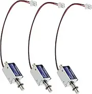 Electromagnet Pull Push Set 3pcs Mini Electromagnet Dc 12v Power Supply