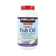 KIRKLAND Signature科克蘭新型緩釋魚油軟膠囊/ 180粒