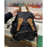 在飛比找Yahoo奇摩拍賣-7-11運費0元優惠優惠-『甜甜二手』Burberry 博柏利 Rucksack 焦糖