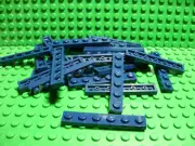 ** 25 CT LOT ** Lego NEW dark blue 1 x 6 plate pieces Lot of 25