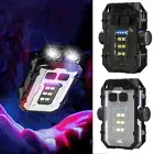 8 Modes Flashlight, Dual Light Compact Pocket Clip Light, Keychain Light Lot D8