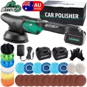 Car Polisher Cordless Dual Action Buffer Sander Orbital Polishing Machine 125mm