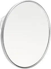 Baluue 30X Magnifying Mirror Suction Cup Makeup Mirror, Travel Stick on Shower Mirror for Plucking Eyebrows