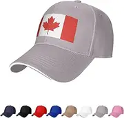 Canada Flag Hat Canadians Caps for Men Women Flag of Canada Baseball Cap Trucker Dad Hat