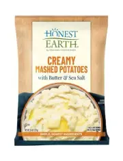 Honest Earth Creamy Mashed Potatoes with Butter and Sea Salt 26 oz. Pouches P...