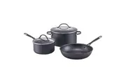 RACO Eclipse Nonstick Induction 3 Piece Cookware Set Matte Black