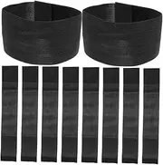 Amosfun Classic 15pcs Arm Bands Funeral Mourning Bands Elastic Design for Respect