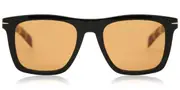 David Beckham DB 7000/S WR7/W7 Men's Sunglasses Black Size 51