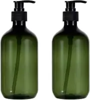 Pump Bottle, 17Oz 500Ml Shampoo Pump Bottles Empty Lotion Bottles with Pump Disp