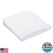 uxcell White Speaker Mesh Grill Cloth (not Cane Webbing) Stereo Box Fabric Du