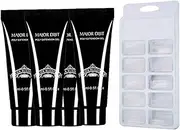 SHANGLIN Nail Glue Nail Extension + 48Pcs Quick Building Mold Tips Gel Builder Set Quick Dry Nail Art Tools