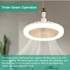 LED Modern Ceiling Fan Light Ceiling Fan Light Fixture 250 * 190 * 190mm NEW