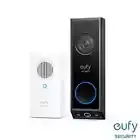 eufy 2K Video Doorbell E340 8GB Local Storage with Chime Battery No Monthly Fees