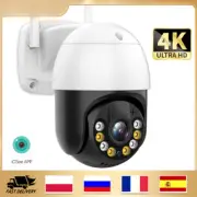 Camera IP Outdoor WiFi Camera Wireless Surveillance Security AI Tracking New