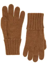 Inverni Cashmere Gloves - Chocolate - One Size ONE SIZE