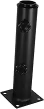 Totority Heavy Duty Umbrella Base Stand with Adjustable Tube Flat Iron Plate for Outdoor Patio Deck Beach Use Durable Support for High Umbrellas Versatile Bird Feeder Pole Base