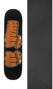 Toy Machine Skateboards Fists 8.25" Skateboard Deck + griptape