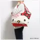 小花花日本精品♥ Hello Kitty Hallmark 聯名 手提袋 肩背包旅行手提包 可折疊 貓臉