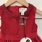 Jason Wu For Target Nieman Marcus Dress Toddler Girl Red Dress 24M Bow Holiday