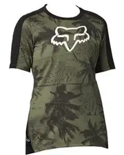FOX Ranger Women's DriRelease Short Sleeve Jersey Olive Green
