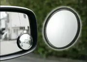 2x Blind Spot Car Mirror Rimless Frameless Glass Wide Angle Convex Mirrors