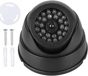 fuwinkr Dustproof Simulated Camera with 30 Pieces IR LED Simulated Dome Camera for Commercial Outdoor Home Security Camera