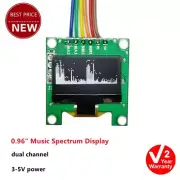 0.96" OLED Music Spectrum Display Module Rhythm Light VU Meter without Shell