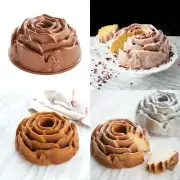 Nordic Ware 54148AMZ Platinum Rose Cast Aluminum Bundt Pan, One size, copper