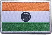 [SOLFEJ] India in Flag Military Embroidered Tactical Patch Morale Shoulder Applique