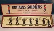 Britains Toy Soldiers - 7 Soldiers - German Infantry #432