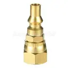 1/4" Quick Connect Plug RV Propane BBQ Grill Connector Fire Pit Stove Fittings