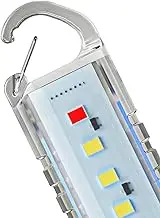 Keychain Flashlight - Small Rechargeable LED Keyring Torch | Stable Lighting Key Ring Accessories Camping Outdoor Gear for Walking Backpacking Climbing