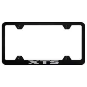 Cadilac XTS Laser Etched Logo Wide Body License Plate Frame
