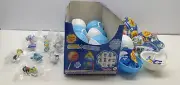 Smurfs Chupa Chups Mini Figure Full Lot Of 10 Figurine 4cm 2012 Display Box New