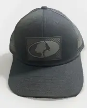 Mossy Oak ✨Men's Snapback Mesh Cap OSFM Polyester Twill Black NWT