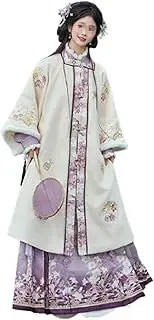 [IDZNFNFX] Chinese Style Ming Dynasty Hanfu Horse Face Skirt, for Stage Show Performances Cosplay